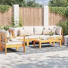 vidaXL Outdoor Blanket ARAKIL Grey and White Polyester 250 x 300 cm