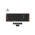 Keychron K4 HE SE (Wood) Wireless Tri-Mode Hot Swap QMK Gateron 2.0 Purple Magnetic (Nordic)