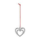 Rosendahl Karen Blixen Pearl Heart Christmas Ornament 6.5cm