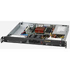 Supermicro SC512F-350B 350W (Musta/Hopea)