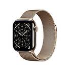 Apple Watch Series 11 42mm GPS + 5G Titanium with Stainless Steel Milanese Loop