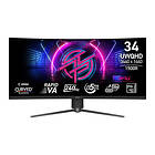 MSI MPG 346CQRF X24 34" Ultrawide Curved Gaming Quad HD 240Hz