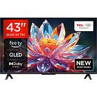 TCL 43T6C 43" Smart 4K UHD HDR QLED Freely TV