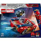 LEGO Marvel 76336 Spider-Man Car vs. Venomized Wolverine