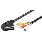 Goobay Scart - 3RCA 2m