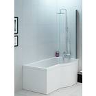 Nordhem Solvik 170x90 Left (White)