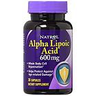 Natrol ALA Alpha Lipoic Acid 600mg 30 Kapslar