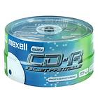 Maxell CD-R 700MB 52x 25-pack Cakebox