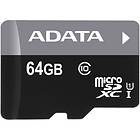 Adata Premier microSDXC Class 10 UHS-I U1 64GB