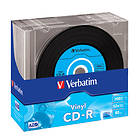 Verbatim CD-R 700MB 52x 10-pack Slimcase Vinyl
