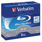 Verbatim BD-RE 25GB 2x 5-pack Jewel Case
