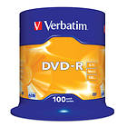 Verbatim DVD-R 4.7GB 16x 100-pack Cakebox