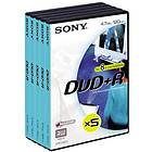 Sony DVD+R 4.7GB 16x 5-pack Amaraycase