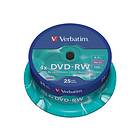 Verbatim DVD-RW 4.7GB 4x 25-pack Cakebox