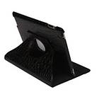 Teknikproffset Skyddsväska Roterbart Ställ 360° Krokodil for iPad 2/3/4