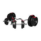 Gorilla Sports PRO Skiv / Curl Stång Och Hantelset 70kg