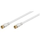 Goobay Gold 85dB Antenna F-Contact 5m