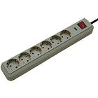 Brennenstuhl Eco Line 13.500A 6-Way Switch 1.5m