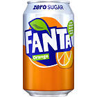 Fanta Zero Can 0.33l 24-pack