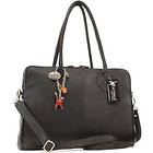 Catwalk Collection Handbags A4 Leather Work Bag Grosvenor