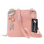 Catwalk Collection Handbags Lena Leather Crossbody Bag