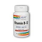 Solaray Vitamin B-12 2000mcg 90 Tabletter