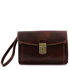 Tuscany Leather Max Handy Wrist Bag (TL8075)