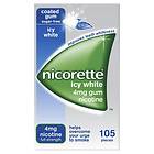McNeil Nicorette Icy White Gum 4mg 105pcs