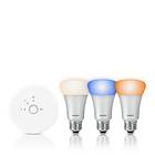 Philips Hue Starter pack E27 9W 3-pack (Dimbar)