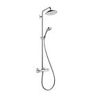 Hansgrohe Croma 220 EcoSmart Showerpipe 27188000 (Chrome)
