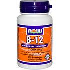 Now Foods B-12 2000mcg 100 Tabletter