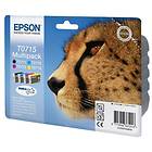 Epson T0715 (Svart/Cyan/Magenta/Gul)