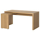 IKEA Malm Desk 151x65cm (Med Utdragsskiva)