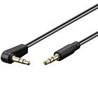 Goobay 3.5mm - 3.5mm (angled) 0.5m
