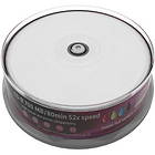 MediaRange CD-R 700MB 52x 25-pack Cakebox Inkjet