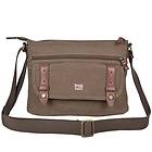 Troop London Classic Canvas Crossbody Bag (TRP0369)
