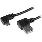StarTech USB A - USB Micro-B (2x kulma) 2.0 1m