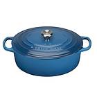 Le Creuset Cast Iron Casserole Oval 29cm 4.7L (Metal knob)