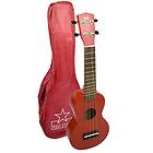 Tiger Music Red Star Soprano Ukulele