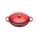 Le Creuset Støpejernsgryte Rund 30cm 3,2L (Metallknott)