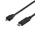 Deltaco USB C - USB Micro-B 2.0 1m