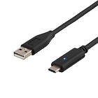 Deltaco USB A - USB C 2.0 2m