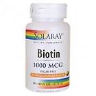 Solaray Biotin 100 Tablets