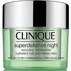 Clinique Superdefense Night Recovery Moisturizer Dry/Combination 50ml