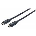 Manhattan USB C - USB C 3.1 1m