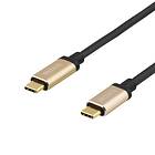 Deltaco Gold USB C - USB C 3.1 2m
