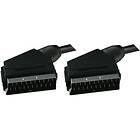 Deltaco Scart - Scart 0,5m