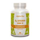 Alpha Plus D3-Vitamin 1000IE 90 Tabletter