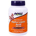 Now Foods Alpha Lipoic Acid 600mg 120 Kapslar