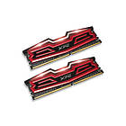 Adata XPG Dazzle Red LED DDR4 2400MHz 2x8GB (AX4U2400W8G16-DRD)